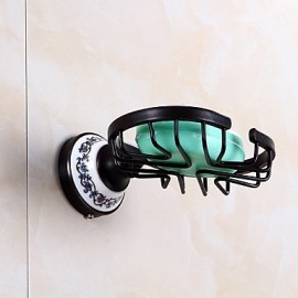 Soap Dishes, 1 pc Neoclassical Brass Soap Dishes & Holders Bathroom