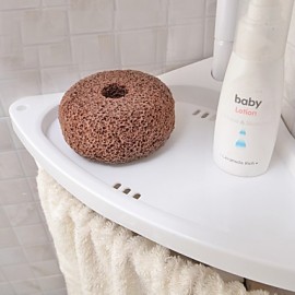 Bathroom Products, 1pc High Quality Contemporary Plastic Bathroom Shelf Wall Mounted