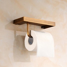 Toilet Paper Holders, 1 pc Contemporary Brass Toilet Paper Holder Bathroom