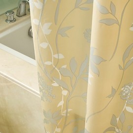 Shower Curtains Modern PEVA Novelty Machine Made