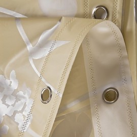 Shower Curtains Modern PEVA Novelty Machine Made