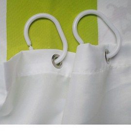 Shower Curtains Modern PEVA Floral Botanical Machine Made