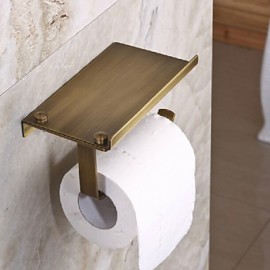 Bathroom Products, 1 pc Antique Stainless Steel Toilet Paper Holder Bathroom