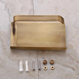 Bathroom Products, 1 pc Antique Stainless Steel Toilet Paper Holder Bathroom