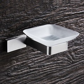 Soap Dishes, 1 pc Modern Stainless Steel Soap Dishes & Holders Bathroom