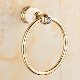 Towel Bars, 1 pc Contemporary Brass Towel Bar Bathroom