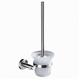 Toilet Brush Holder, 1 pc Modern Contemporary Stainless Steel Toilet Brushes & Holders Bathroom