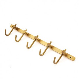 Robe Hooks, 1 pc Antique Brass Robe Hook Bathroom