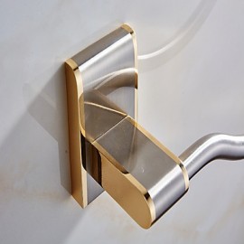 Towel Bars, 1pc High Quality Neoclassical Metal Towel Bar Wall Mounted