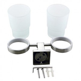 Toothbrush Holder, 1pc Removable Contemporary Stainless Steel Toothbrush Holder