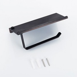 Toilet Paper Holders, 1pc High Quality Modern Metal Toilet Paper Holder Wall Mounted