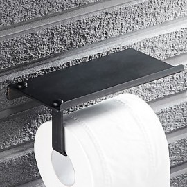 Toilet Paper Holders, 1pc High Quality Modern Metal Toilet Paper Holder Wall Mounted