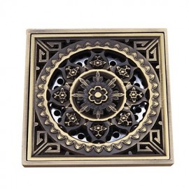 Drains, 1pc Removable Antique Brass Drain