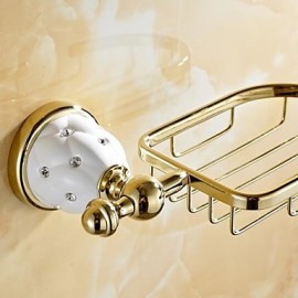 Soap Dishes, 1 pc Contemporary Brass Soap Dishes & Holders Bathroom