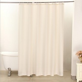Shower Curtains Neoclassical Polyester Geometric Machine Made