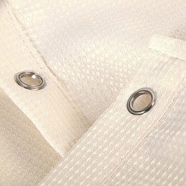 Shower Curtains Neoclassical Polyester Geometric Machine Made