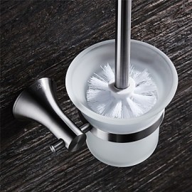 Toilet Brush Holder, 1 pc Modern Contemporary Stainless Steel Toilet Brushes & Holders Bathroom