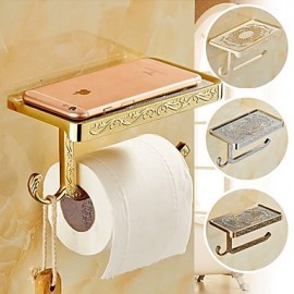 Toilet Paper Holders, 1set High Quality Contemporary Zinc Alloy Bathroom Accessory Set Bathroom
