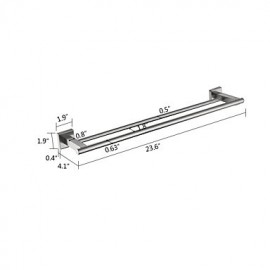 Towel Bars, 1 pc High Quality Stainless Steel Towel Bar Bathroom