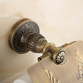 Toilet Paper Holders, 1 pc Antique Brass Toilet Paper Holder Bathroom