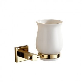 Toothbrush Holder, 1 pc Modern Linen Polyester Blend Toothbrush Holder Bathroom