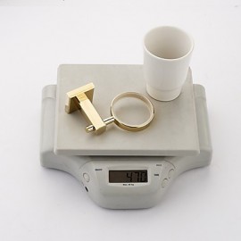 Toothbrush Holder, 1 pc Modern Linen Polyester Blend Toothbrush Holder Bathroom