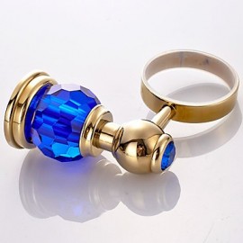 Toothbrush Holder, 1 pc Neoclassical Brass Toothbrush Holder Bathroom