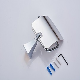 Towel Bars, 1pc High Quality Modern Metal Toilet Paper Holder Wall Mounted