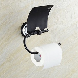 Toilet Paper Holders, 1pc High Quality Neoclassical Brass Toilet Paper Holder Wall Mounted