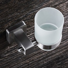 Toothbrush Holder, 1 pc Modern Stainless Steel Toothbrush Holder Bathroom