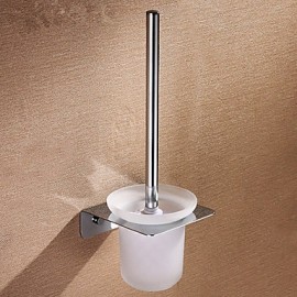 Toilet Brush Holder, 1pc Removable Contemporary Brass Toilet Brush Holder