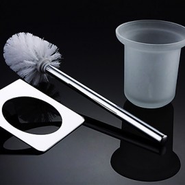 Toilet Brush Holder, 1pc Removable Contemporary Brass Toilet Brush Holder