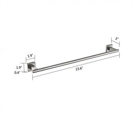 Towel Bars, 1 pc High Quality Stainless Steel Towel Bar Bathroom