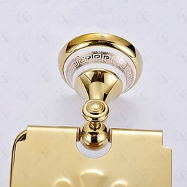 Toilet Paper Holders, 1 pc Contemporary Brass Toilet Paper Holder Bathroom