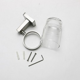 Toothbrush Holder, 1 pc Contemporary Brass Toothbrush Holder Bathroom