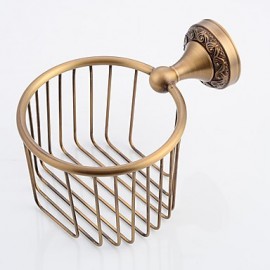 Robe Hooks, 1 pc Contemporary Brass Toilet Paper Holder Bathroom