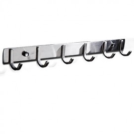 Robe Hooks, Modern Robe Hook Stainless Steel Solid Color Rectangle
