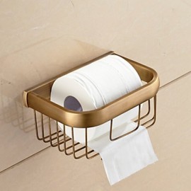 Toilet Paper Holders, 1 pc Contemporary Brass Bathroom Shelf Bathroom