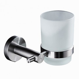 Toothbrush Holder, 1 pc Modern Stainless Steel Toothbrush Holder Bathroom