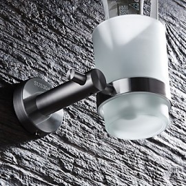 Toothbrush Holder, 1 pc Modern Stainless Steel Toothbrush Holder Bathroom