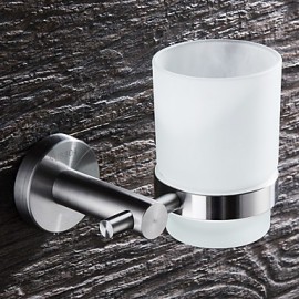 Toothbrush Holder, 1 pc Modern Stainless Steel Toothbrush Holder Bathroom
