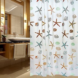 Shower Curtains, 1pc Shower Curtains Modern Polyester Bathroom