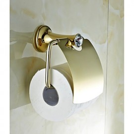 Toilet Paper Holders, 1 pc Contemporary Brass Toilet Paper Holder Bathroom