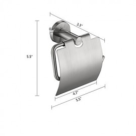 Towel Bars, 1 pc High Quality Stainless Steel Toilet Paper Holder Bathroom