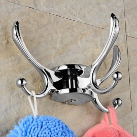 Robe Hooks, Neoclassical Robe Hook Zinc Alloy Others