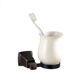 Toothbrush Holder, 1 pc Classic Zinc Alloy Toothbrush Holder Bathroom