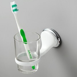 Toothbrush Holder, 1 pc Contemporary Brass Zinc Alloy Toothbrush Holder Bathroom