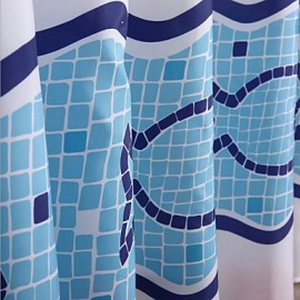 Shower Curtains Neoclassical Polyester Animal Machine Made