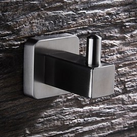 Robe Hooks, Modern Hooks Stainless steel Non Skid Solid Color Square N A Foam