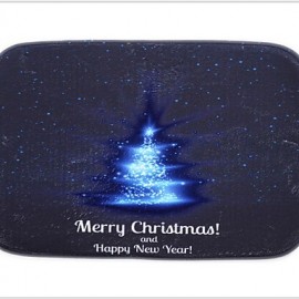 Mats & Rugs, Modern Bath Mats Polyester Microfiber Plants Rectangle